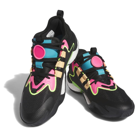 Adidas BYW Select Basketball Shoes Mens 10 Womens 11 Black Orange Athletic NIB - Picture 2 of 13